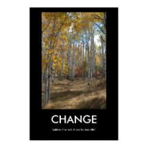 Change on Pinyon Mesa Inspiration Poster