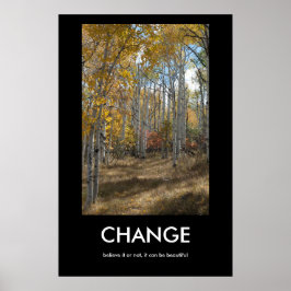 Change on Pinyon Mesa Inspiration Poster ポスター
