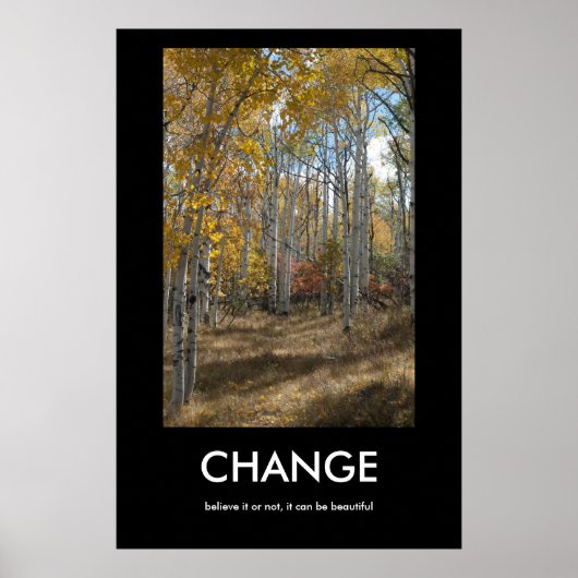 Change on Pinyon Mesa Inspiration Poster ポスター (正面)