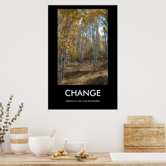 Change on Pinyon Mesa Inspiration Poster ポスター (キッチン)