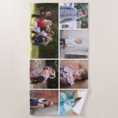 Change photos and create your own photo ビーチタオル (正面)