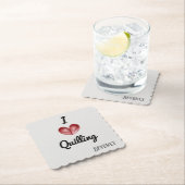 Change Quilling and Name, Scalloped, Scalloped ペーパーコースター (インサイチュ)