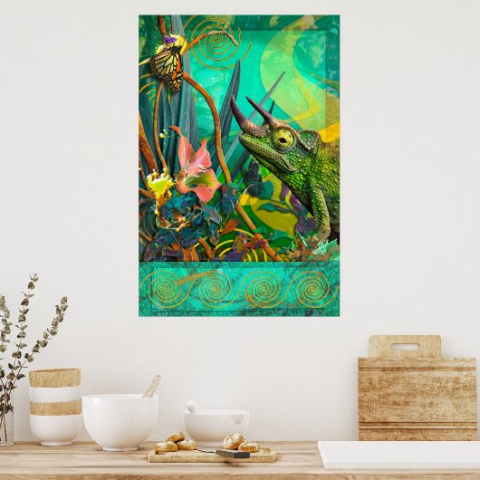 CHANGELING CHAMELEON ポスター (キッチン)