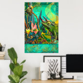 CHANGELING CHAMELEON ポスター (ホームオフィス)