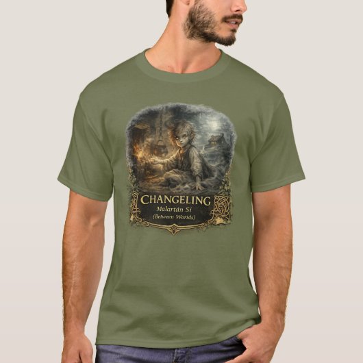 Changeling Folklore – Malartán Sí (世界の間) Tシャツ (正面)