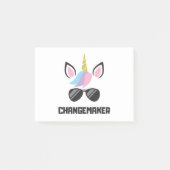 Changemakerのユニコーン ポストイット (正面)
