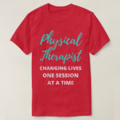 Changing Lives One Session At Time 68 1121 Tシャツ (デザイン正面)