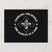 Changing The World Barber Beard ポストカード (正面)