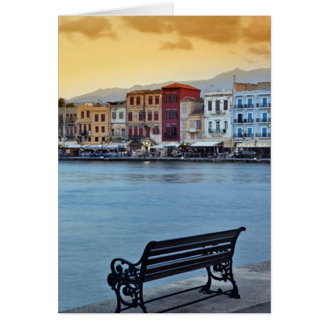 Chania at dusk, Chania, Crete, Greece (正面)