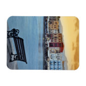 Chania at dusk, Chania, Crete, Greece マグネット (横)