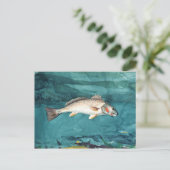 Channel Bass American 絵画's by Homer ポストカード (スタンド正面)