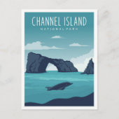 Channel Island National Park California Travel ポストカード (正面)