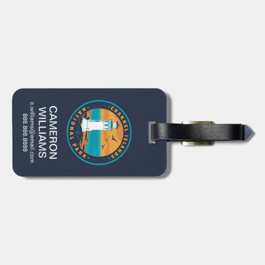 Channel Islands National Park ラゲッジタグ (裏面横)