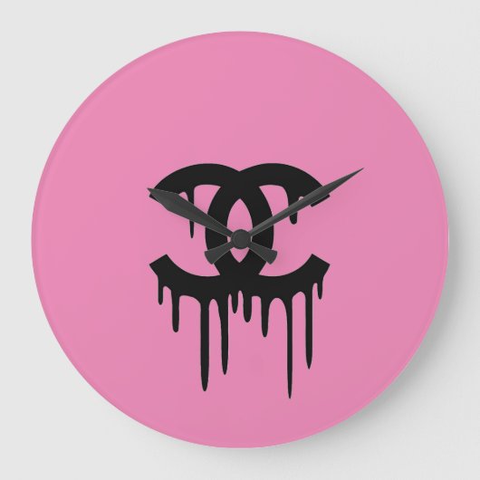 Channel Klok ラージ壁時計 (正面)