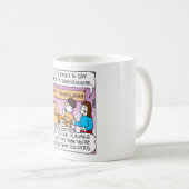 Channukahおよび感謝祭-マグ コーヒーマグカップ (正面右)