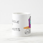 Channukahのマグ-ドーナツの奇跡 コーヒーマグカップ (中央)