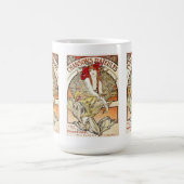 Chansons d’aieules , Alfons Mucha 1898 コーヒーマグカップ (中央)