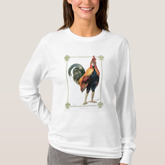 「ChanteclerのLucien Guitry Tシャツ (正面)