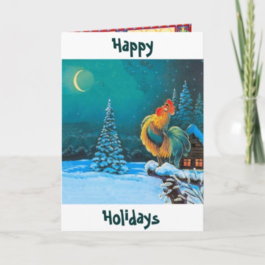 chanticleerは休日再度ここにいます シーズンカード (正面)