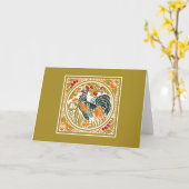 Chanticleer カード (黄色い花)