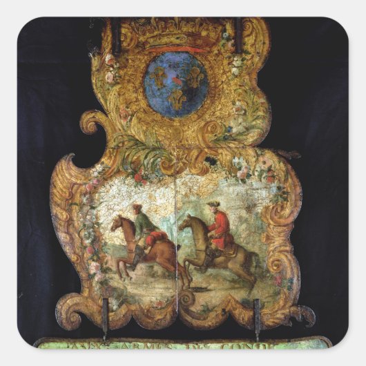 Chantillyのメール王室のに署名する スクエアシール (正面)