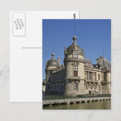 Chantilly castle, Oise France ポストカード (正面/裏面)