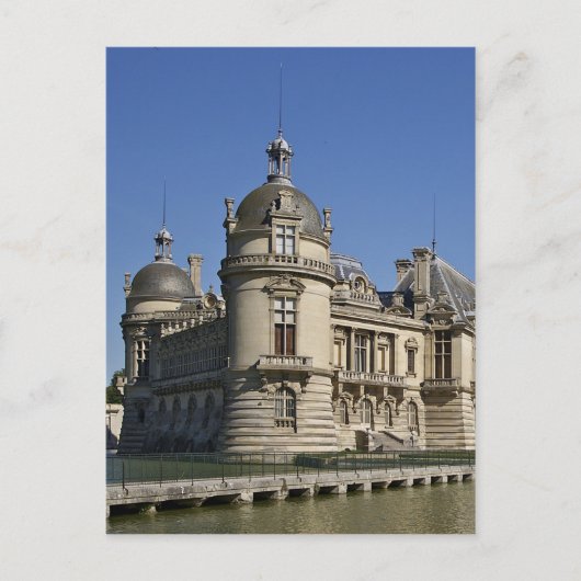 Chantilly castle, Oise France ポストカード (正面)