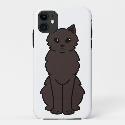 ChantillyTiffany猫の漫画 Case-Mate iPhoneケース (裏面)