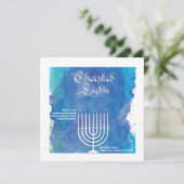 Chanukah Lights Holiday Card シーズンカード (スタンド正面)