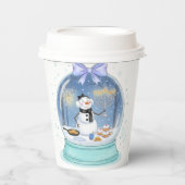 Chanukah Snow Globe 紙コップ (正面)