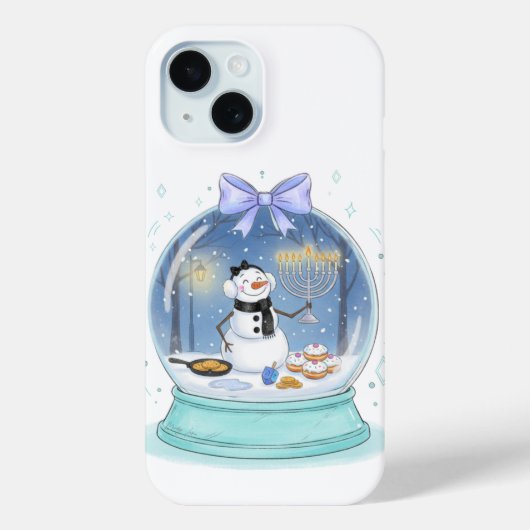 Chanukah Snow Globe Case-Mate iPhoneケース (裏面)