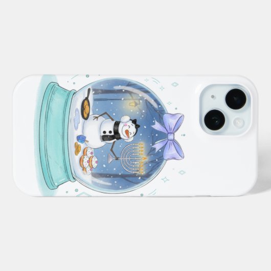 Chanukah Snow Globe Case-Mate iPhoneケース (裏面 (横))