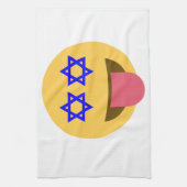 chanukkah hanukkah絵文字 キッチンタオル (縦)