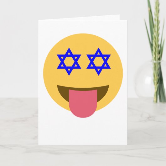 chanukkah hanukkah絵文字 シーズンカード (正面)