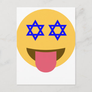 chanukkah hanukkah絵文字 シーズンポストカード