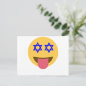 chanukkah hanukkah絵文字 シーズンポストカード (スタンド正面)