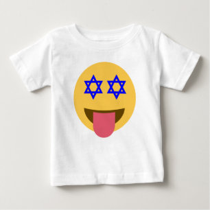 chanukkah hanukkah絵文字 ベビーTシャツ