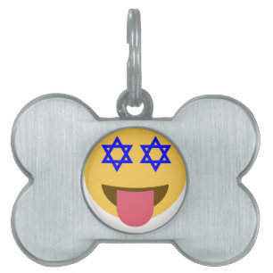 chanukkah hanukkah絵文字 ペットネームタグ