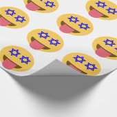 chanukkah hanukkah絵文字 ラッピングペーパー (角)