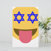 chanukkah hanukkah絵文字 便箋 (スタンド正面)