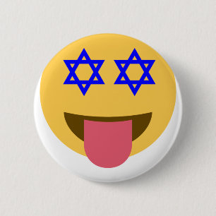 chanukkah hanukkah絵文字 缶バッジ