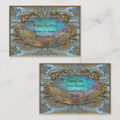 Chanvireのエレガントでユニークな名刺 名刺 (正面/裏面)