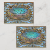 Chanvire IIのエレガントな名刺 名刺 (正面/裏面)