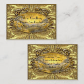 Chanvire Jean IIビジネスカード 名刺 (正面/裏面)