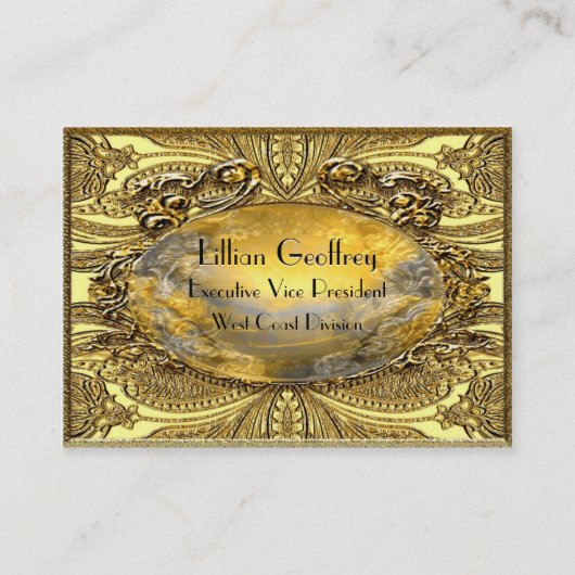 Chanvire Jean IIビジネスカード 名刺 (正面)