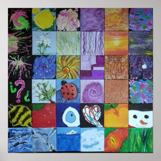 Chaos 36 Mini Drop Value Poster Paper (Semi-Gloss) ポスター (正面)