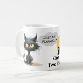Chaos Cat Mug – Alysm: One Part Brilliance コーヒーマグカップ (正面左)