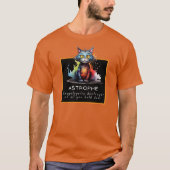 Chaos Cat Tee – Astrophe: Unapologetic Destroyer Tシャツ (正面)