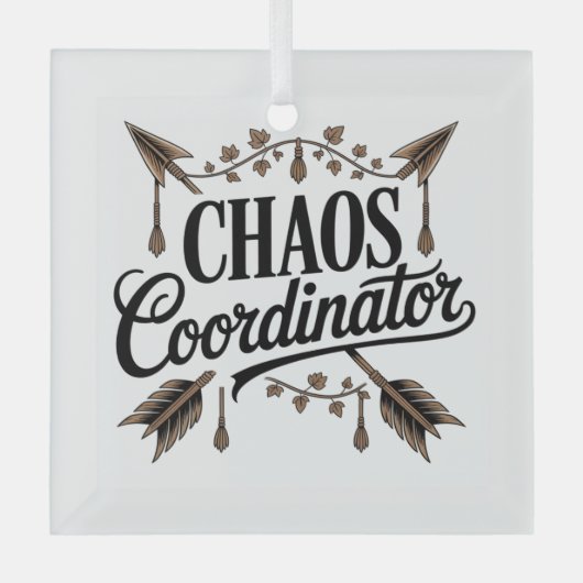 Chaos Coordinator ガラスオーナメント (正面)
