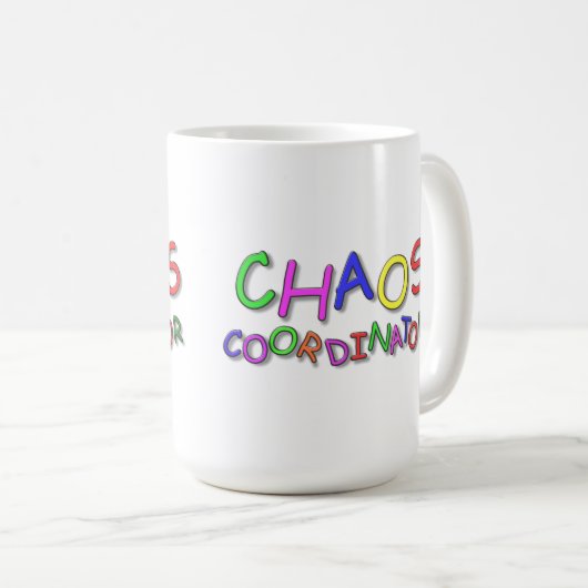 Chaos Coordinator コーヒーマグカップ (正面右)